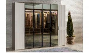 Defne 4 Kapaklı Gardrop