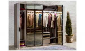 Defne 4 Kapaklı Gardrop