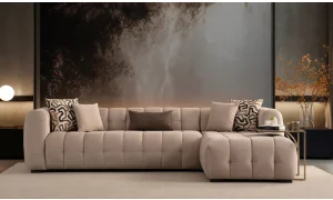 Estanze Sabit L Köşe Koltuk Takımı