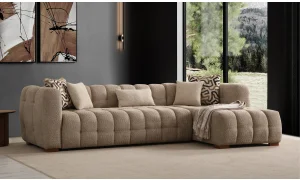 Estanze Yataklı L Köşe Koltuk Takımı