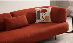 Manetti Yataklı Kırmızı Koltuk Takımı