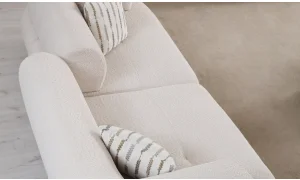 Manetti Yataklı Krem Koltuk Takımı