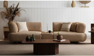 Manetti Premium Kahve Koltuk Takımı