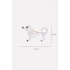 Beyaz Sosis Köpek Broş