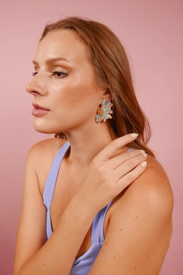 Blossom Mineli Küpe