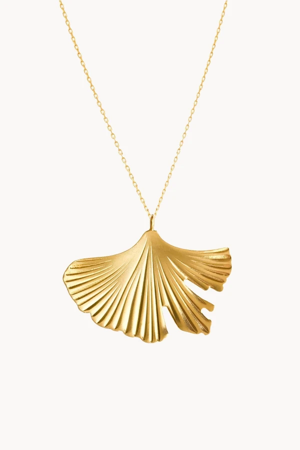 Büyük Ginkgo Biloba Kolye