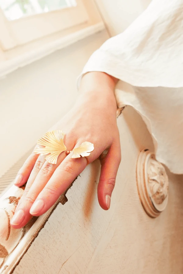 Ginkgo Biloba Küçük Yüzük