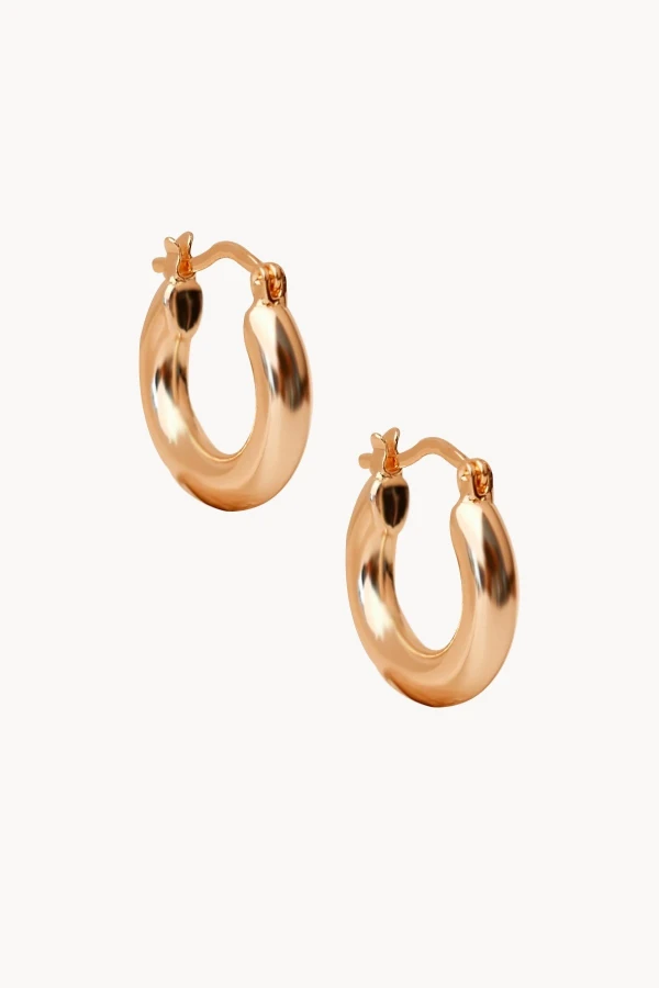 Halka Küpe Altın Kaplama