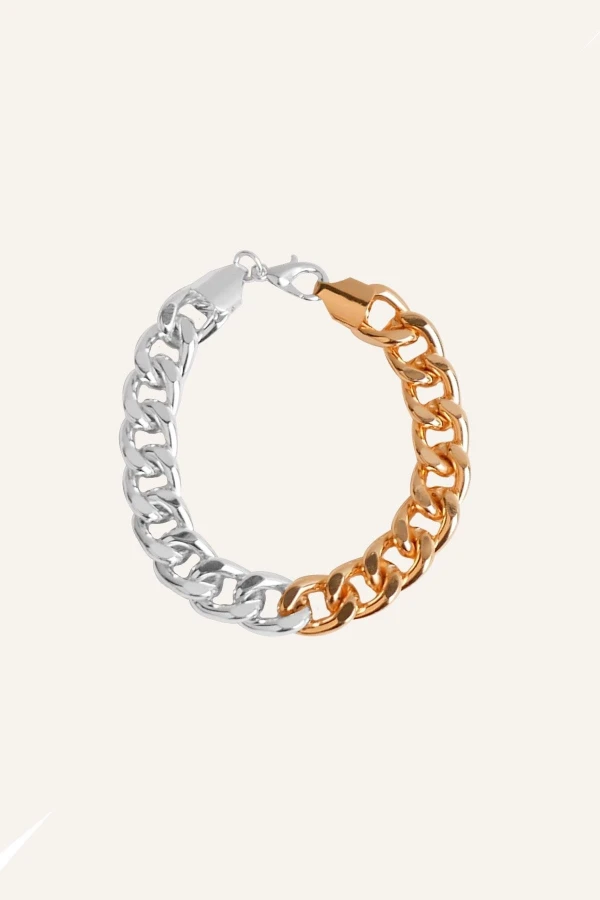 Silver & Gold Bilezik