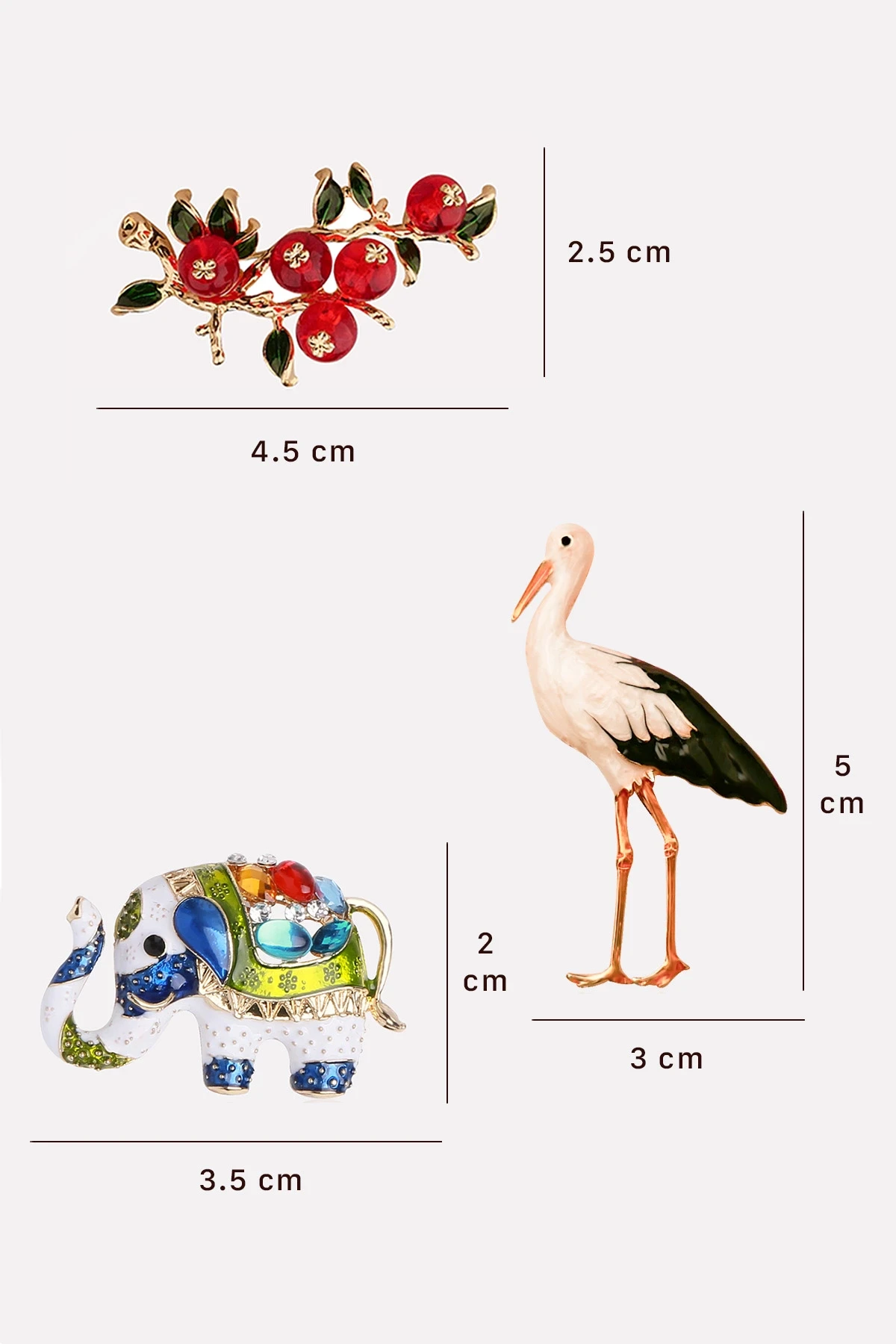 Bereket Sembolü Broş Seti