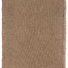 Antique MNC Light Brown - Dört Tarafı Saçaklı Pamuklu Yıkanabilir Kilim