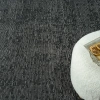 Aura Pixel Antrasit Grey- Pamuk Tabanlı Yıkanılabilir Şönil Kilim