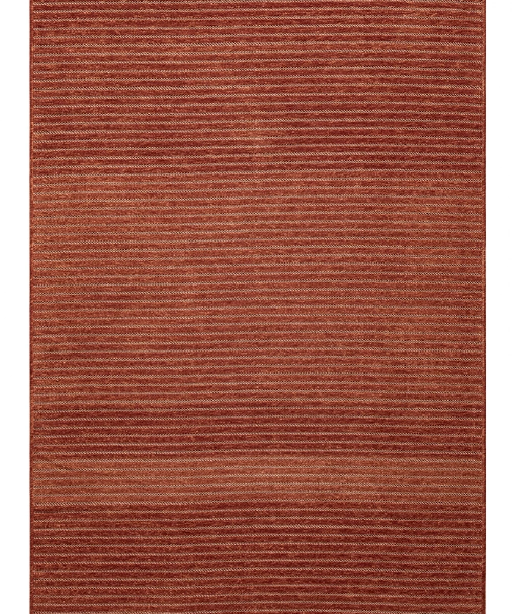 Aura Fitil Kiremit- Pamuk Tabanlı Yıkanılabilir Şönil Kilim