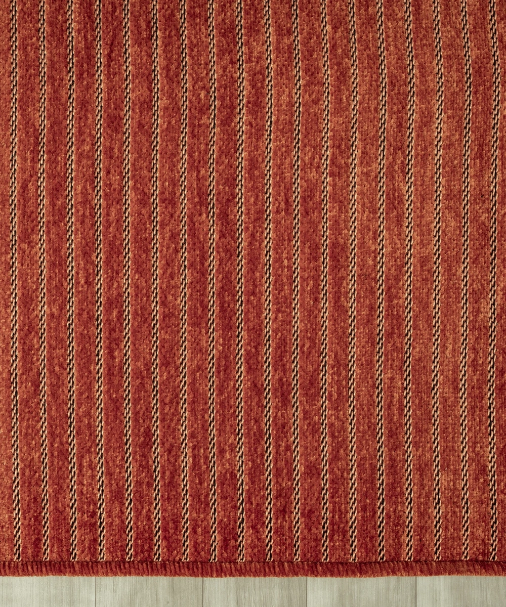 Aura Fitil Kiremit- Pamuk Tabanlı Yıkanılabilir Şönil Kilim