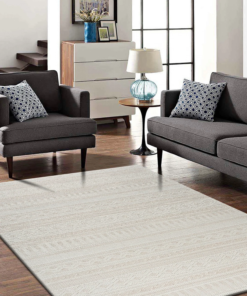 Bonnie Geometrik Bej Loop Sisal