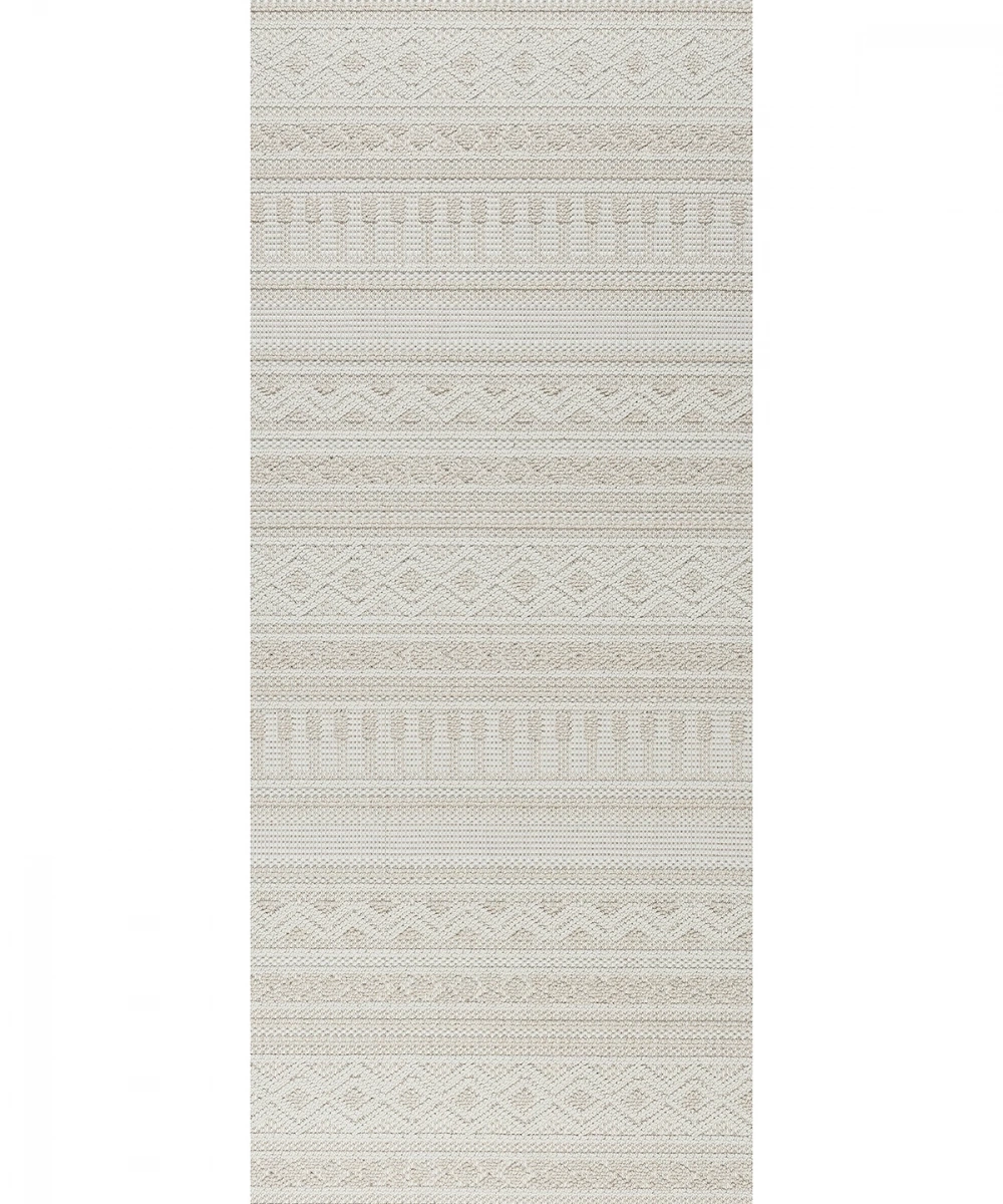 Bonnie Geometrik Bej Loop Sisal