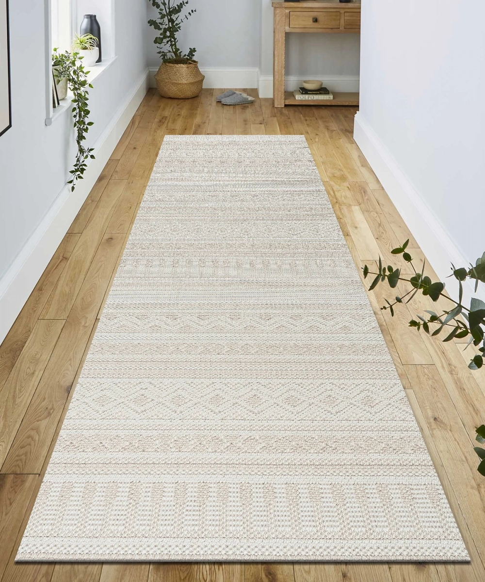 Bonnie Geometrik Bej Loop Sisal