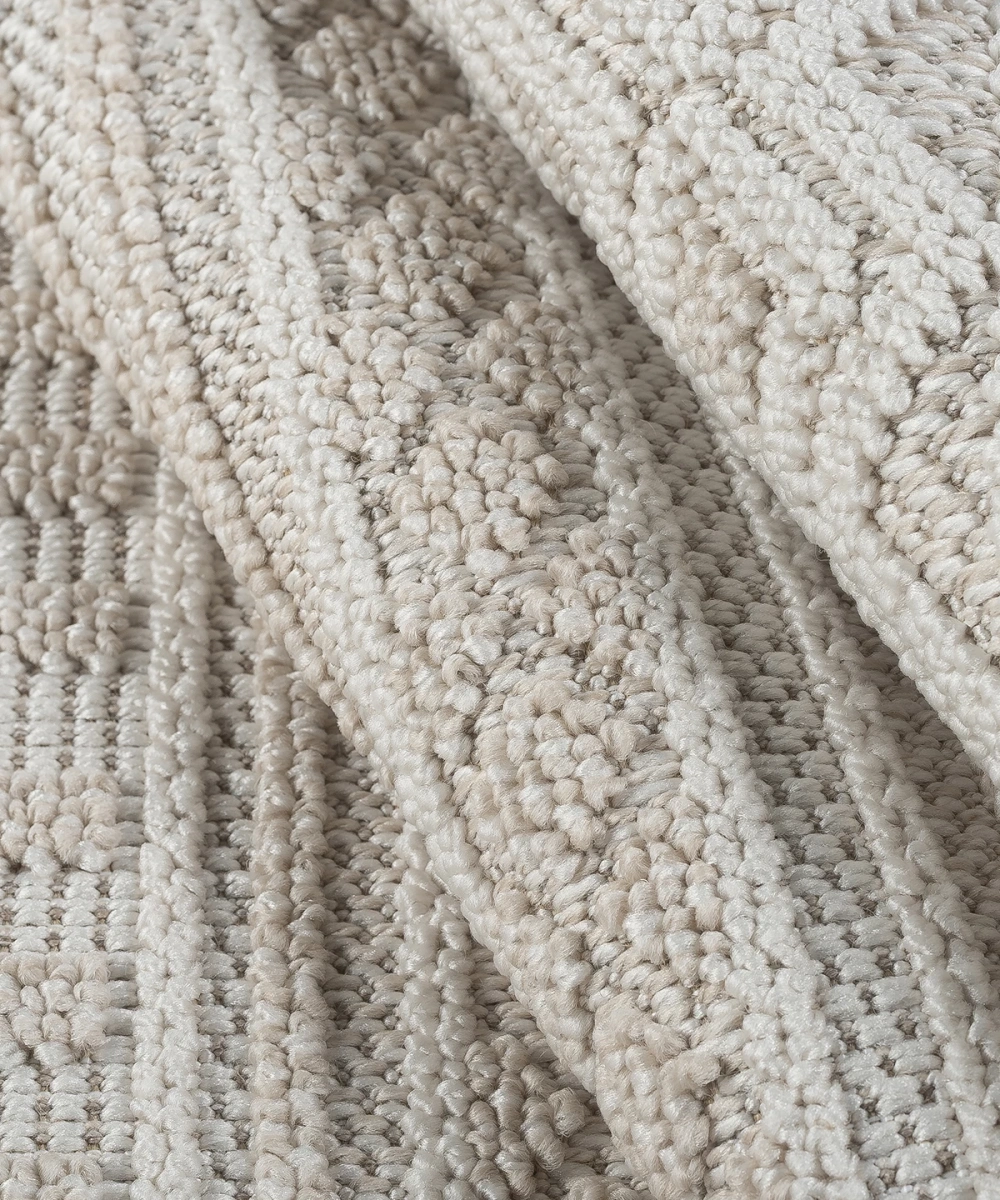 Bonnie Geometrik Bej Loop Sisal