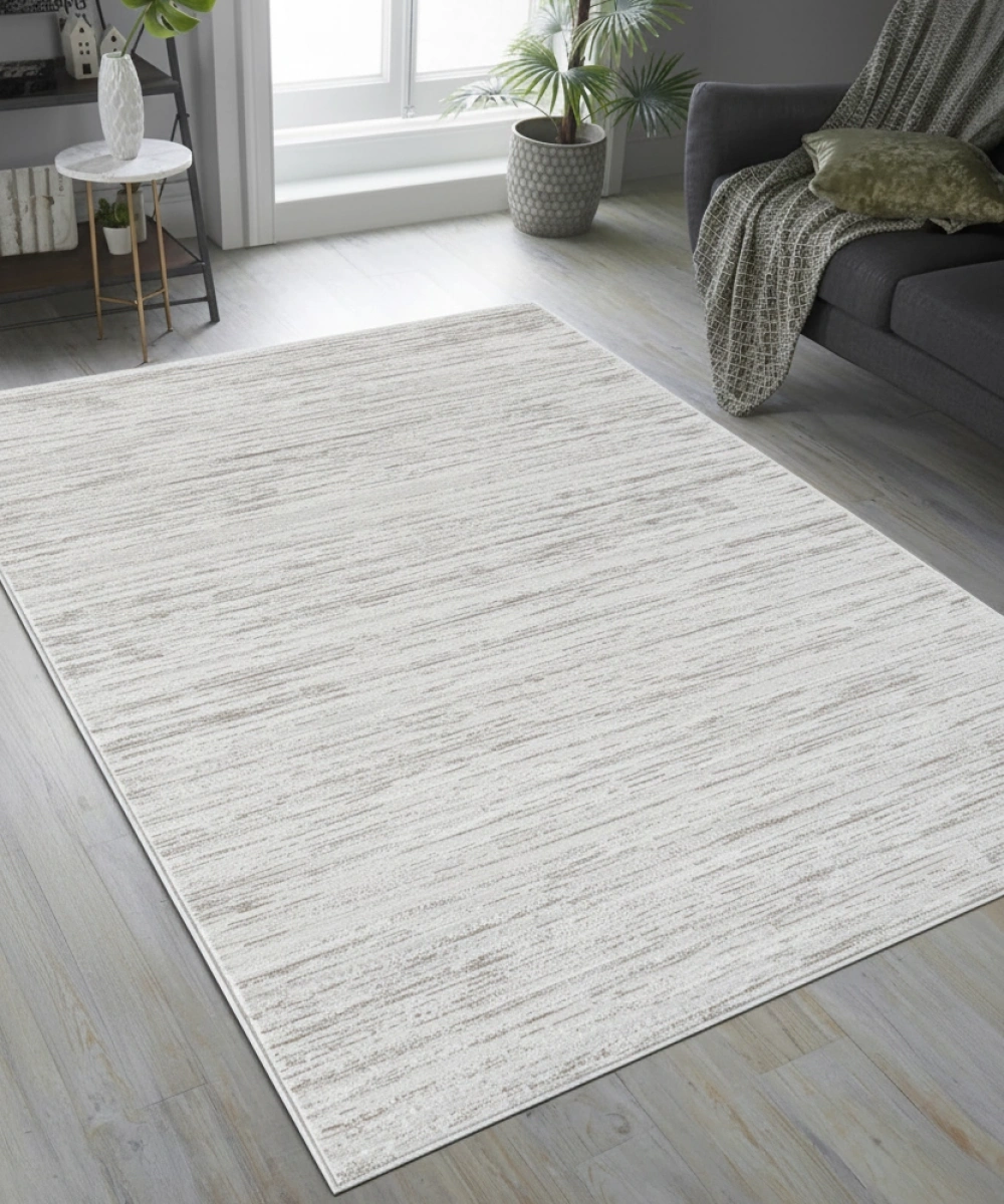 FİONA BEJ POLIP -ÇÖKME POLYESTER HALI.