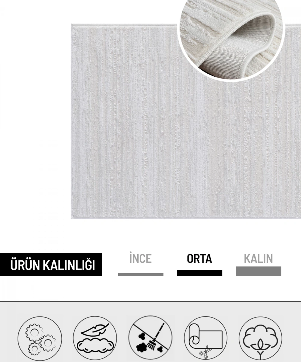 FİONA KREM POLIP -ÇÖKME POLYESTER