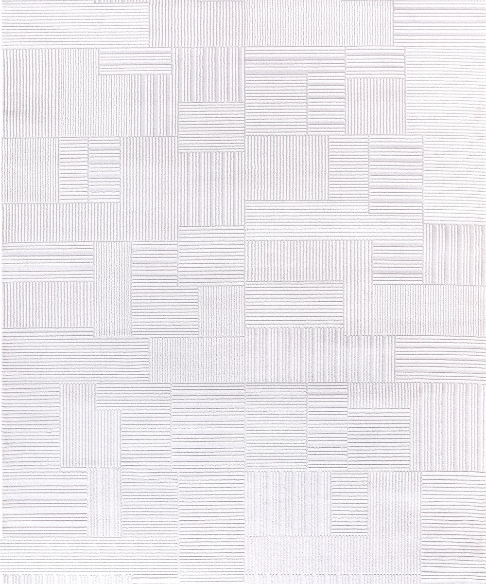 PERLA 4031 Gri Uzun Ömürlü Yumuşak Polyester Halı