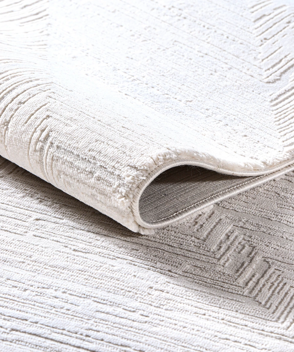 PERLA 4032 Gri Uzun Ömürlü Yumuşak Polyester Halı