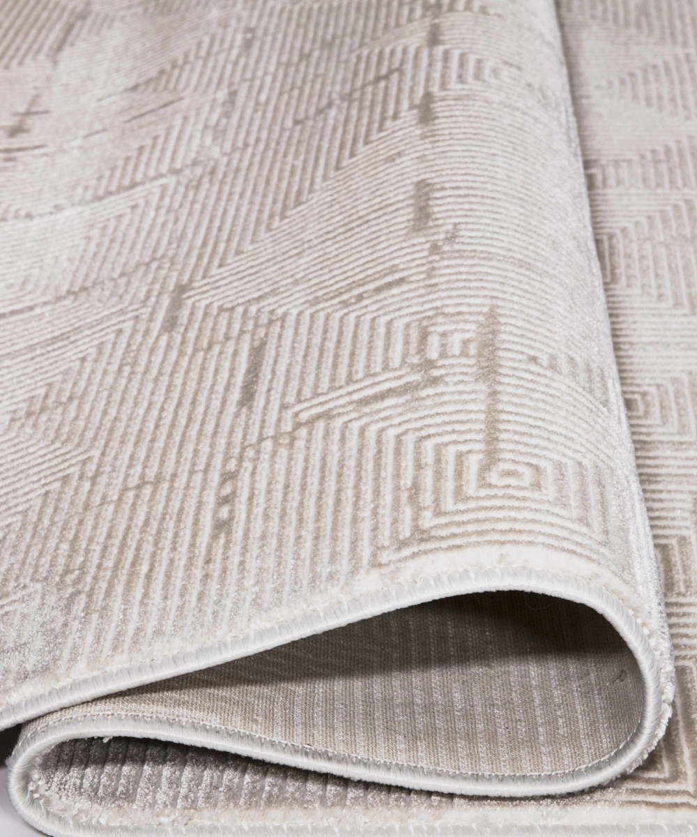 SAFİR 4019 Bej Uzun Ömürlü Yumuşak Polyester Halı