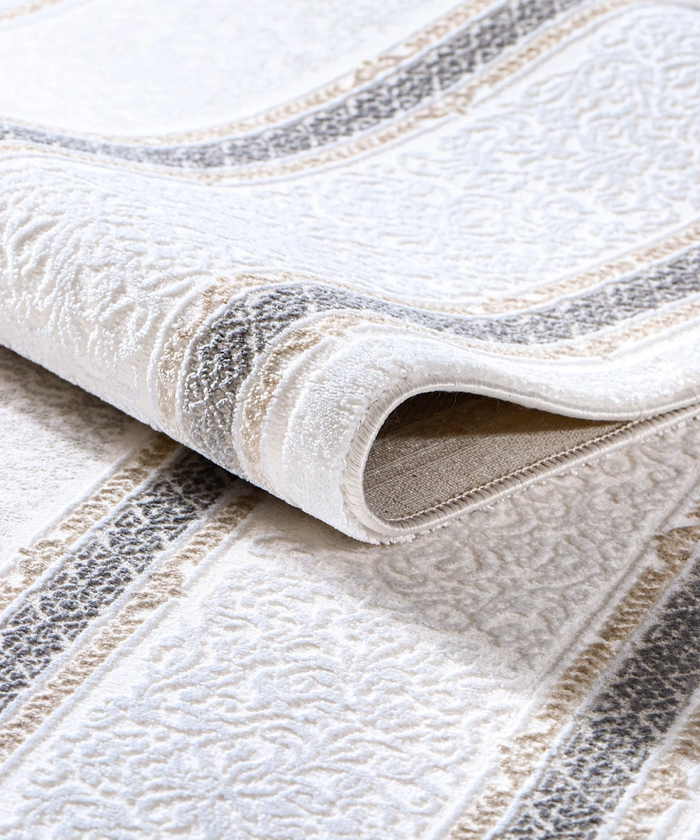 SAFİR 4051 BEJ Uzun Ömürlü Yumuşak Polyester Halı