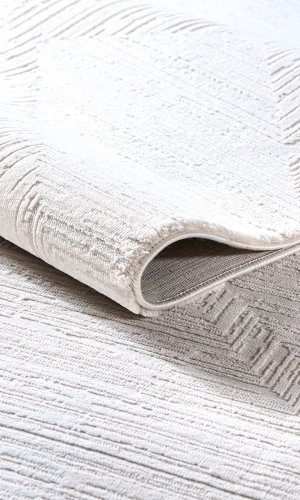 PERLA 4032 Gri Uzun Ömürlü Yumuşak Polyester Halı