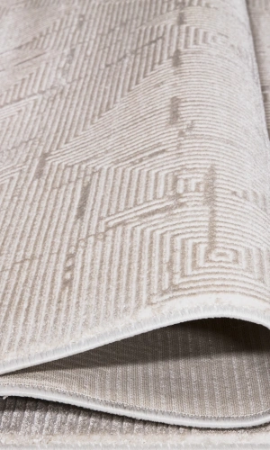 SAFİR 4019 Bej Uzun Ömürlü Yumuşak Polyester Halı