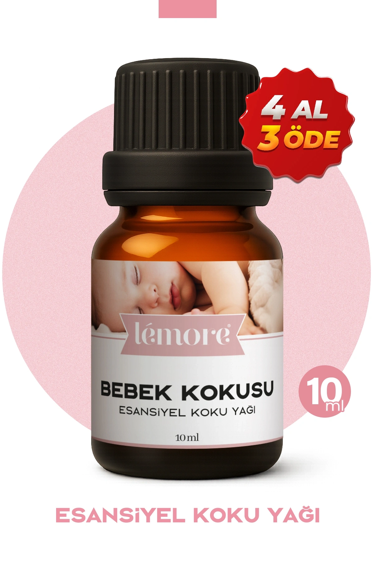 Bebek Kokusu Esansiyel Uçucu Koku Yağı Buhurdanlık Yağı Difüzör Esansı Küre 10ml