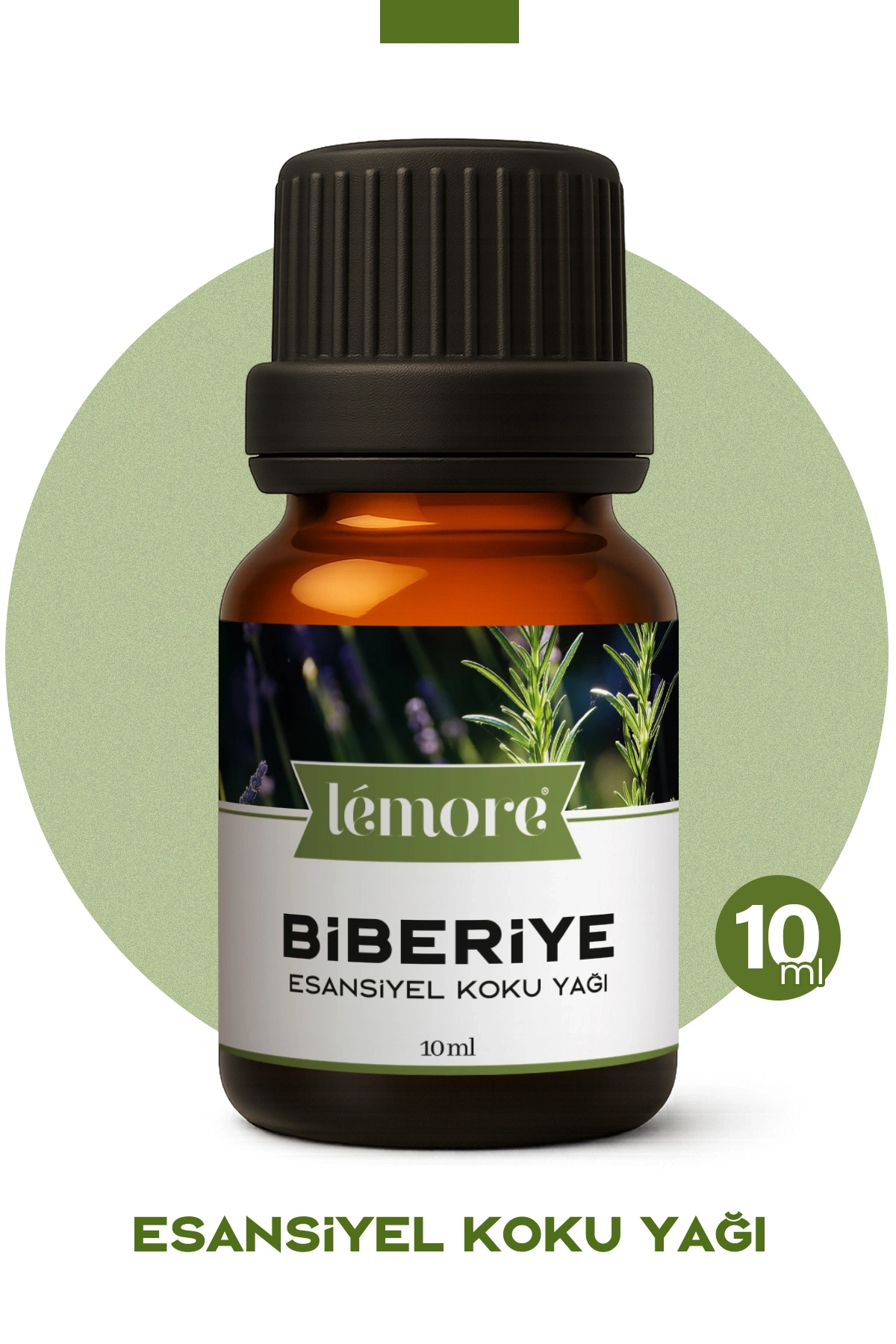 Biberiye Esansiyel Uçucu Koku Yağı Buhurdanlık Yağı Difüzör Esansı Küre 10ml