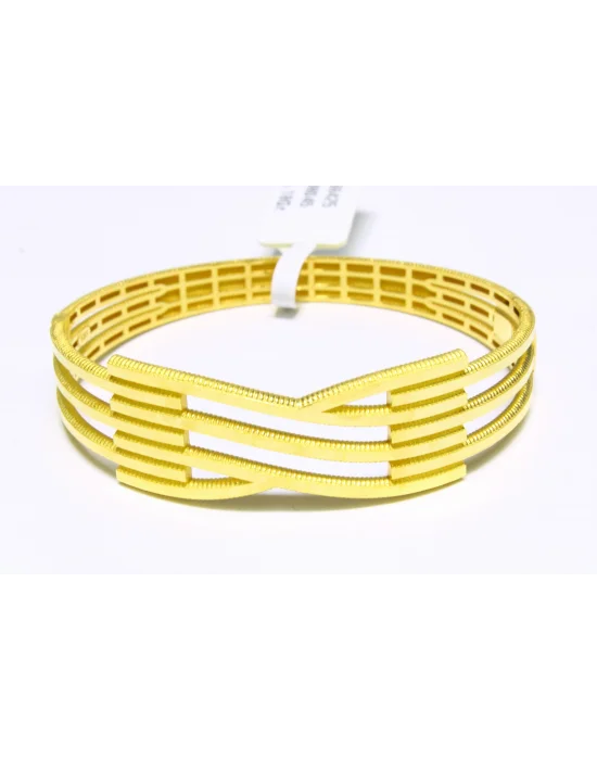14 Ayar Altın Bileklik Kelepçe Özel Tasarım 15.18 GR KLP2456