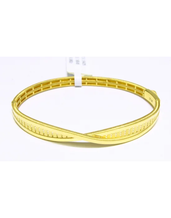 14 Ayar Altın Bileklik Kelepçe Özel Tasarım 8.88 GR KLP2515