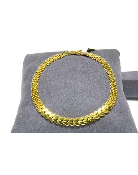 14 Ayar Altın Bileklik Künye Başak Model 7.03 GR KNY4369