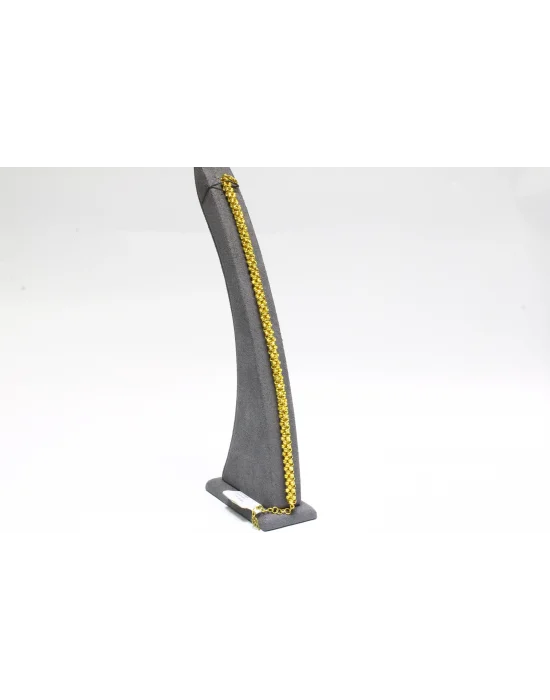 14 Ayar Altın Bileklik Künye Dorikalı Model 11.87 GR KNY2562