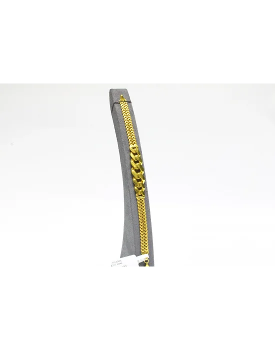14 Ayar Altın Bileklik Künye Gurmet Model 9.38 GR KNY2603