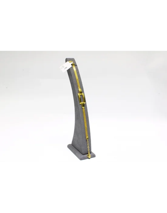 14 Ayar Altın Bileklik Künye Kaburga Model 7.29 GR KNY1688