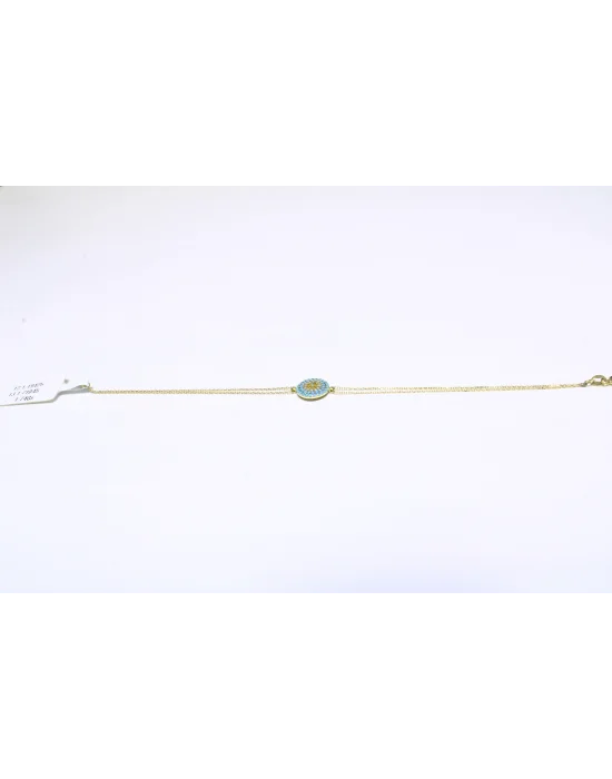 14 Ayar Altın Bileklik Künye Özel Tasarım 1.74 GR KLY3529
