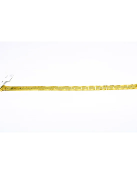 14 Ayar Altın Bileklik Künye Özel Tasarım 10.34 GR KNY2783
