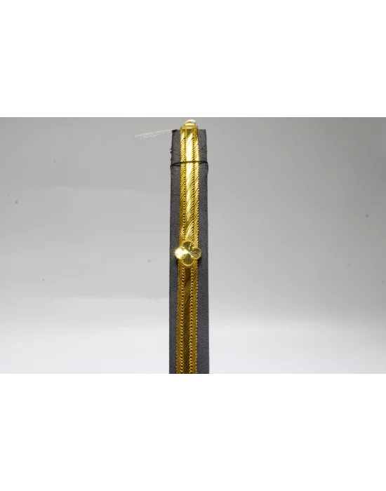 14 Ayar Altın Bileklik Künye Özel Tasarım 12.84 GR KNY4874