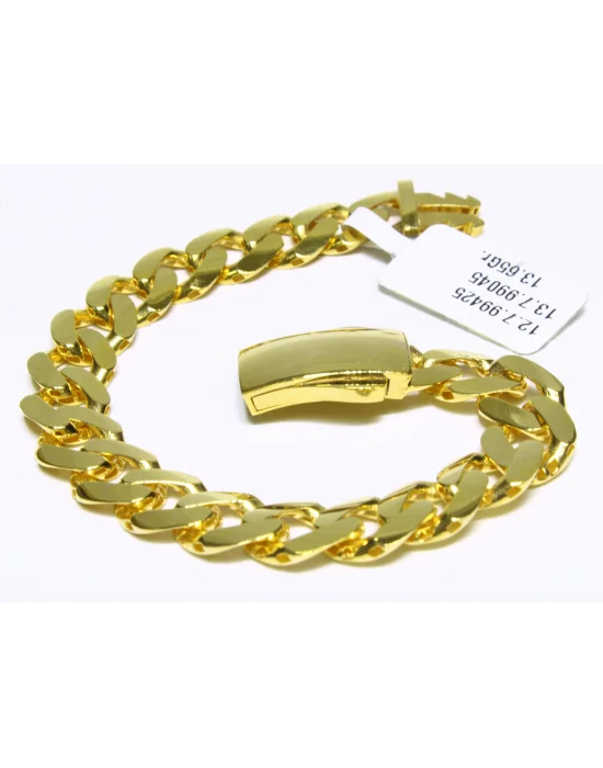 14 Ayar Altın Bileklik Künye Özel Tasarım 13.65 GR KNY4431
