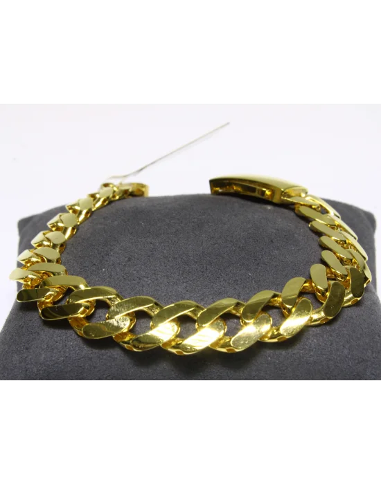 14 Ayar Altın Bileklik Künye Özel Tasarım 13.17 GR KNY4432