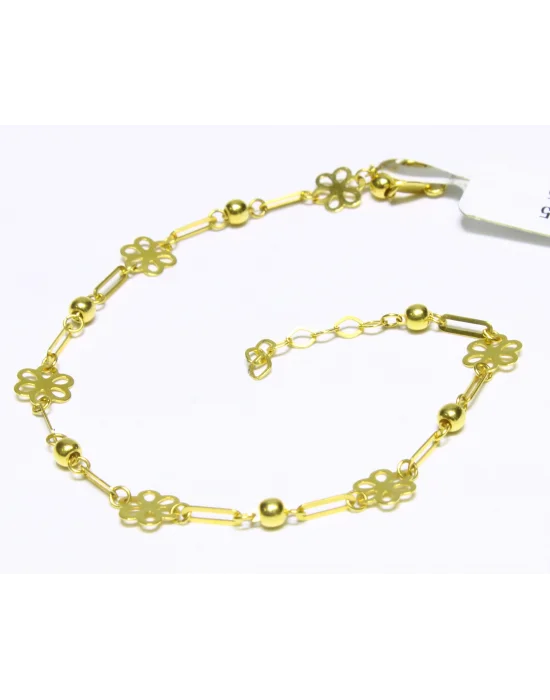 14 Ayar Altın Bileklik Künye Özel Tasarım 2.04 GR KNY4204