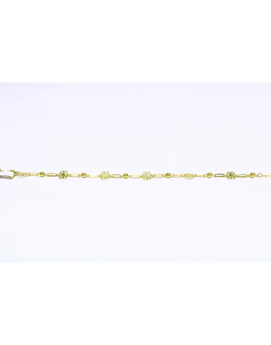 14 Ayar Altın Bileklik Künye Özel Tasarım 2.04 GR KNY4204