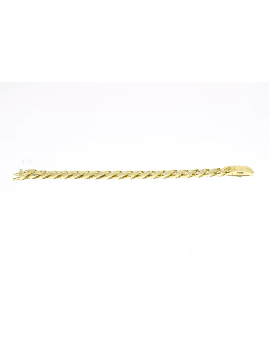 14 Ayar Altın Bileklik Künye Özel Tasarım 21.83 GR KPE4695