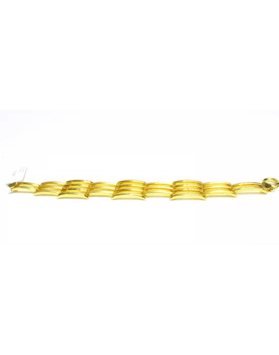 14 Ayar Altın Bileklik Künye Özel Tasarım 23.58 GR KNY1675