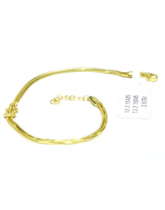14 Ayar Altın Bileklik Künye Özel Tasarım 3.67 GR KNY4382