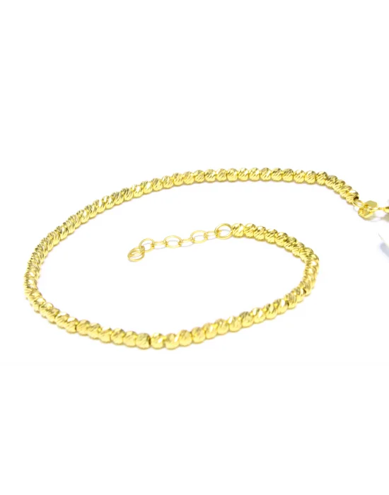 14 Ayar Altın Bileklik Künye Özel Tasarım 3.44 GR KNY2663