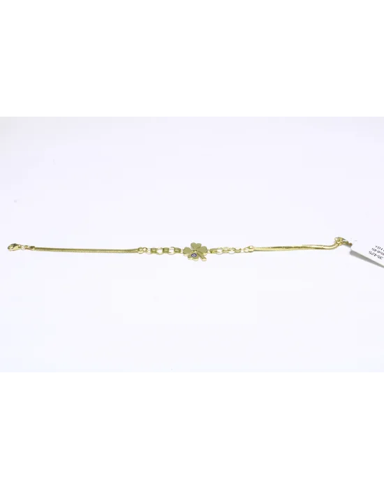 14 Ayar Altın Bileklik Künye Özel Tasarım 4.01 GR MDL3002